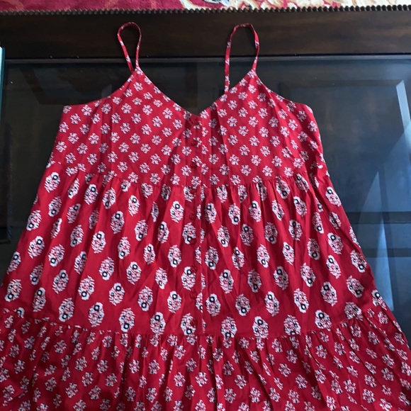 A LOVES A Rose/Multi Maxi Dress. - Picture 5 of 10